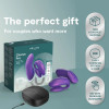 Вибратор для пар We-Vibe Chorus Pro с пультом и приложением, фиолетовый, 8 см фото №14 — секс игрушки: Украина, NO TABOO