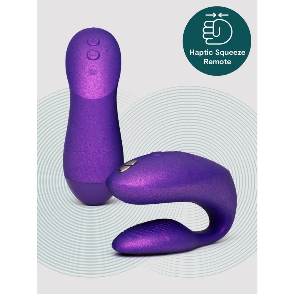 Вибратор для пар We-Vibe Chorus Pro с пультом и приложением, фиолетовый, 8 см фото №15 — секс игрушки: Украина, NO TABOO