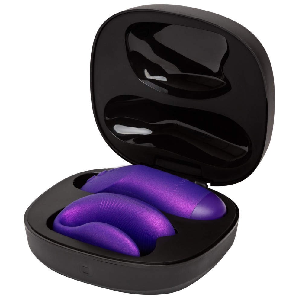 Вибратор для пар We-Vibe Chorus Pro с пультом и приложением, фиолетовый, 8 см фото №28 — секс игрушки: Украина, NO TABOO