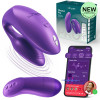 Вибратор для пар We-Vibe Chorus Pro с пультом и приложением, фиолетовый, 8 см фото №1 — секс игрушки: Украина, NO TABOO
