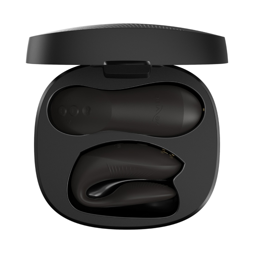 Вибратор для пар We-Vibe Chorus Pro с пультом и приложением, черный, 8 см фото №38 — секс игрушки: Украина, NO TABOO