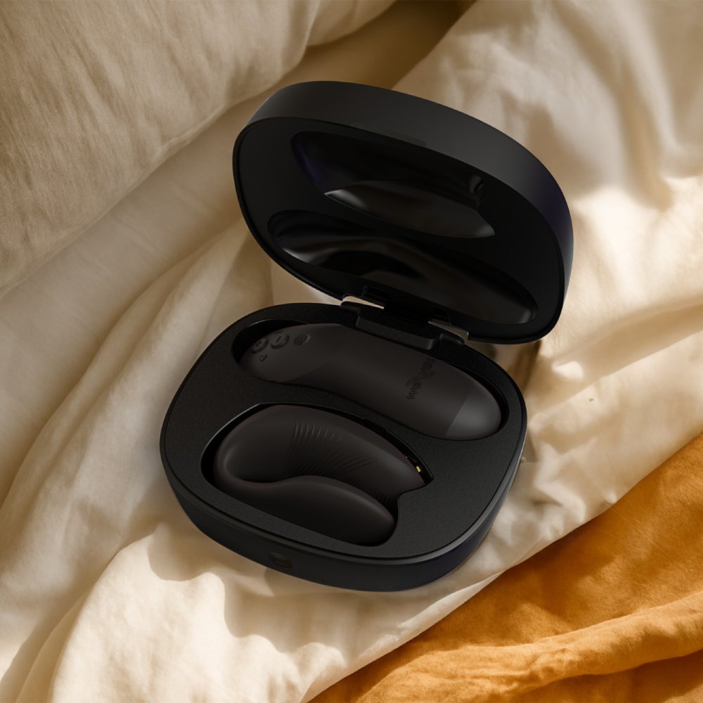 Вибратор для пар We-Vibe Chorus Pro с пультом и приложением, черный, 8 см фото №39 — секс игрушки: Украина, NO TABOO