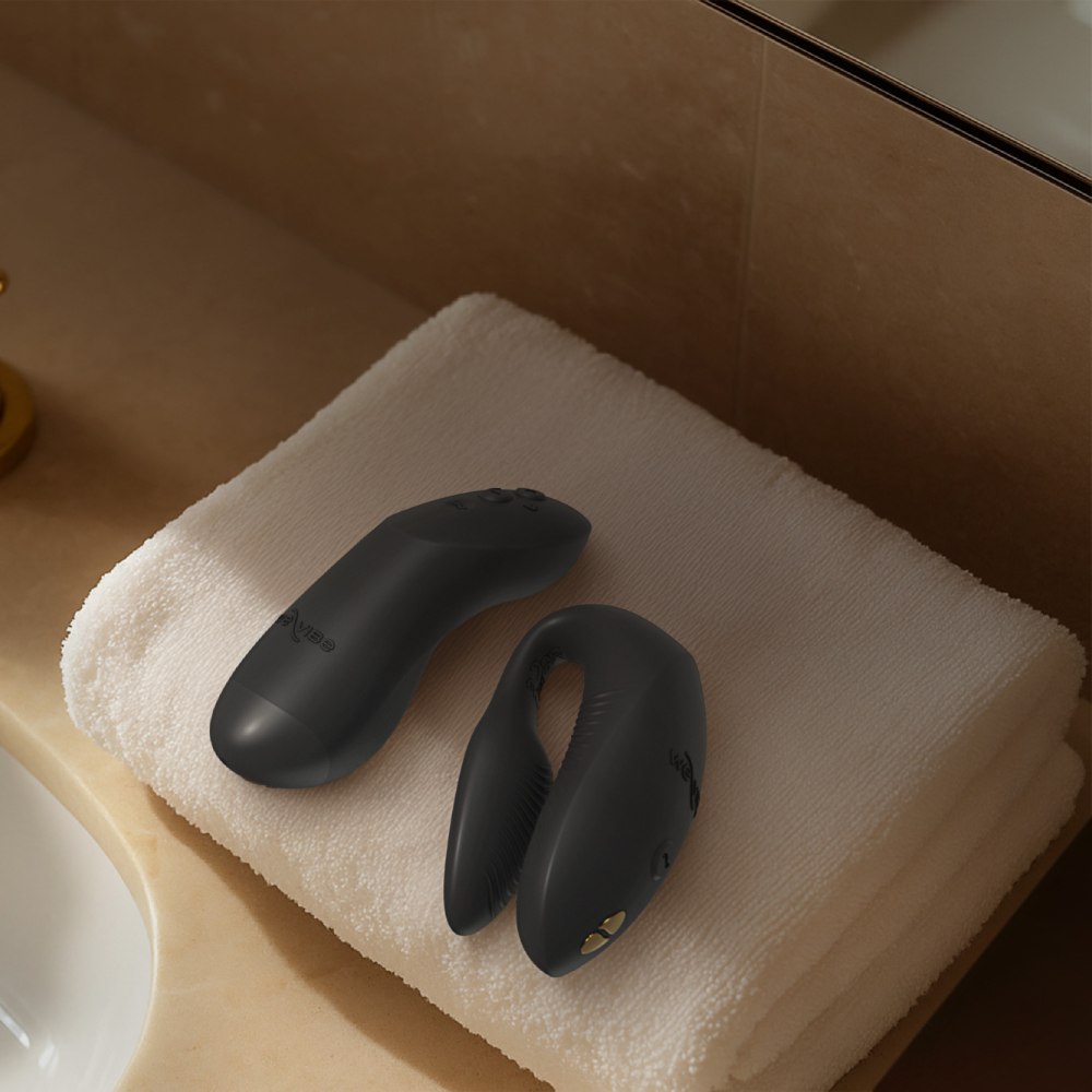 Вибратор для пар We-Vibe Chorus Pro с пультом и приложением, черный, 8 см фото №55 — секс игрушки: Украина, NO TABOO