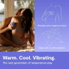 Вибратор для клитора We-Vibe Temp с функцией нагрева и охлаждения, синий, 9.7 см фото №13 — секс игрушки: Украина, NO TABOO