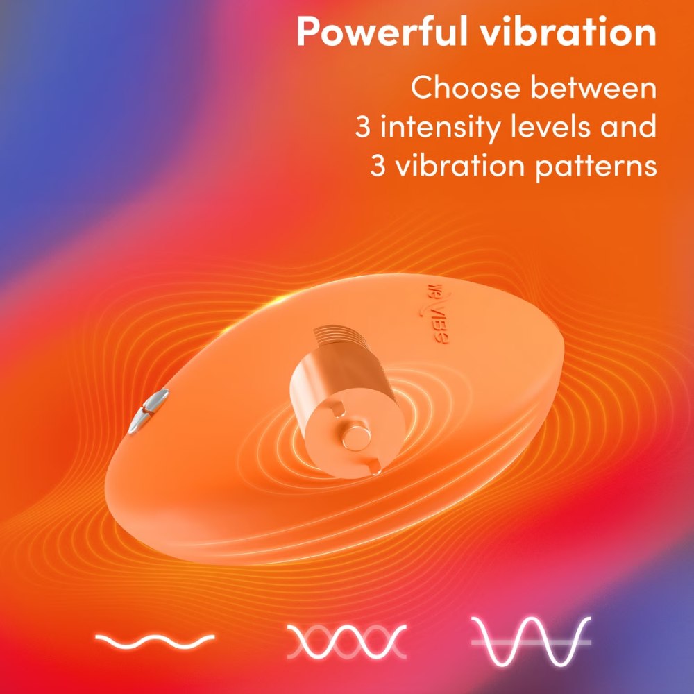 Вибратор для клитора We-Vibe Temp с функцией нагрева и охлаждения, оранжевый, 9.7 см фото №19 — секс игрушки: Украина, NO TABOO