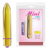 Вибропуля Baile Mini Vibe золотая, 9.2 х 1.7 см фото №1 — секс игрушки: Украина, NO TABOO