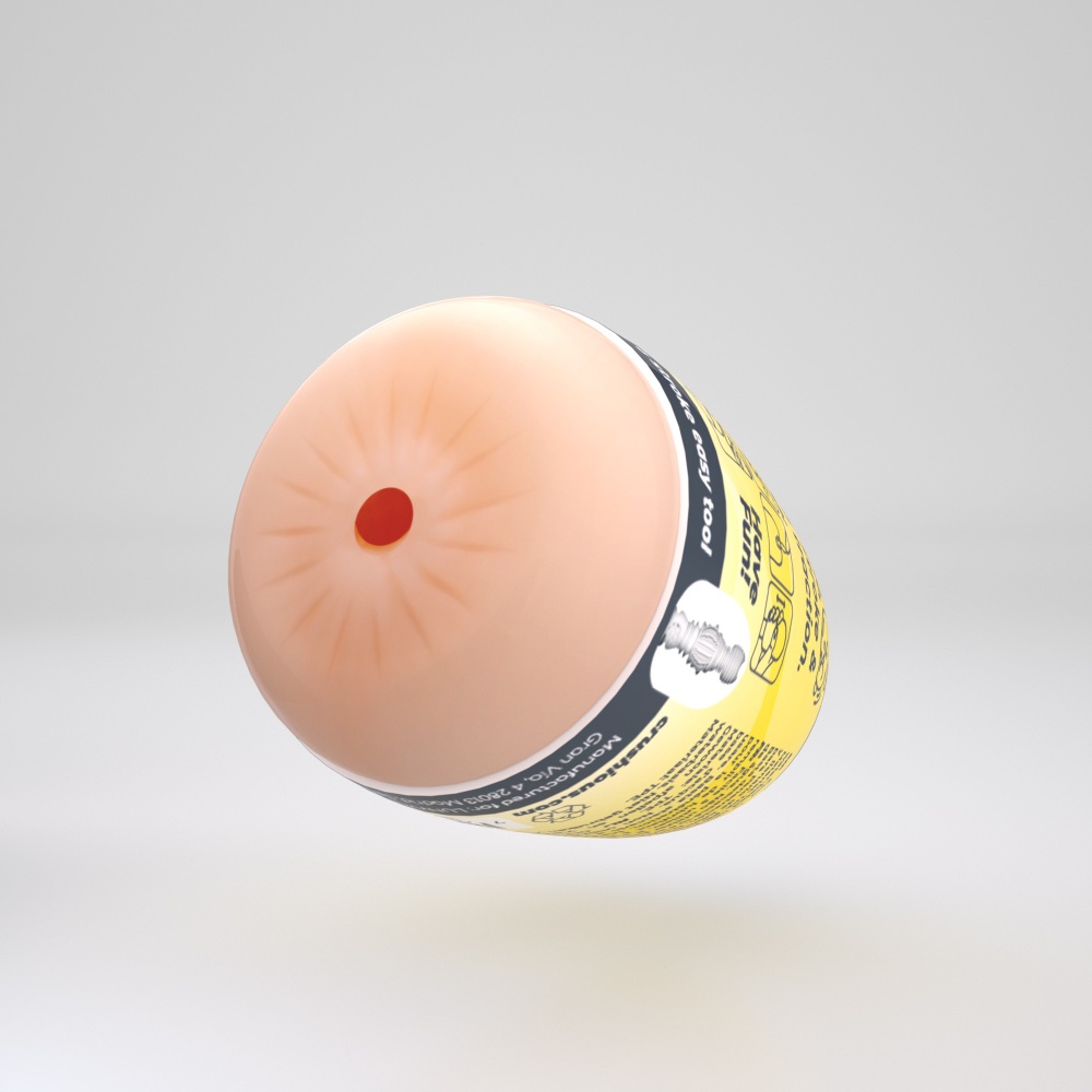 Мастурбатор-яйцо Crushious Ezy Egg the Anal анус, бежевый, 8.7 × 5.6 см фото №3 — секс игрушки: Украина, NO TABOO