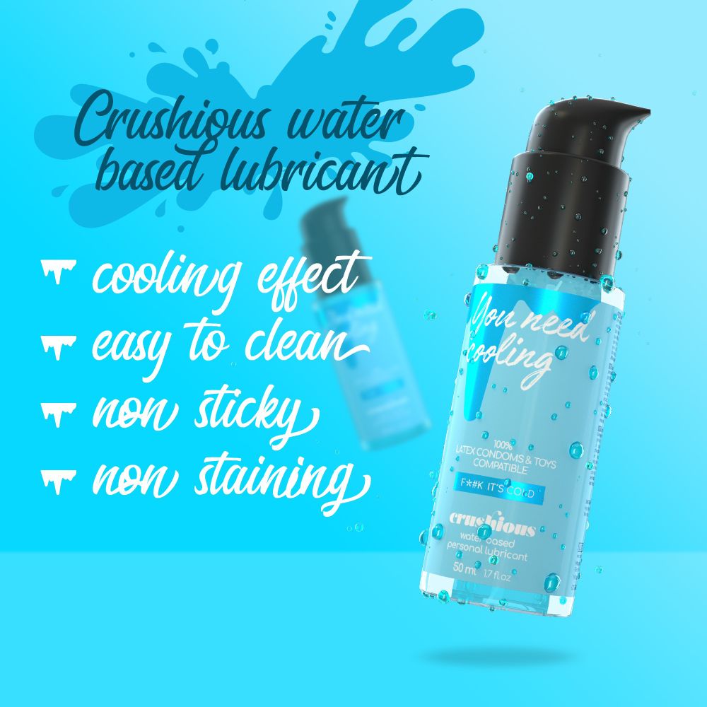 Лубрикант Crushious Your Need Cooling охлаждающий, 50 мл, фото №4 — секс шоп Украина, NO TABOO