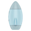 Вибратор Satisfyer Mission Control с вакуумной стимуляцией клитора, голубой, 10 х 6.6 см фото №5 — секс игрушки: Украина, NO TABOO