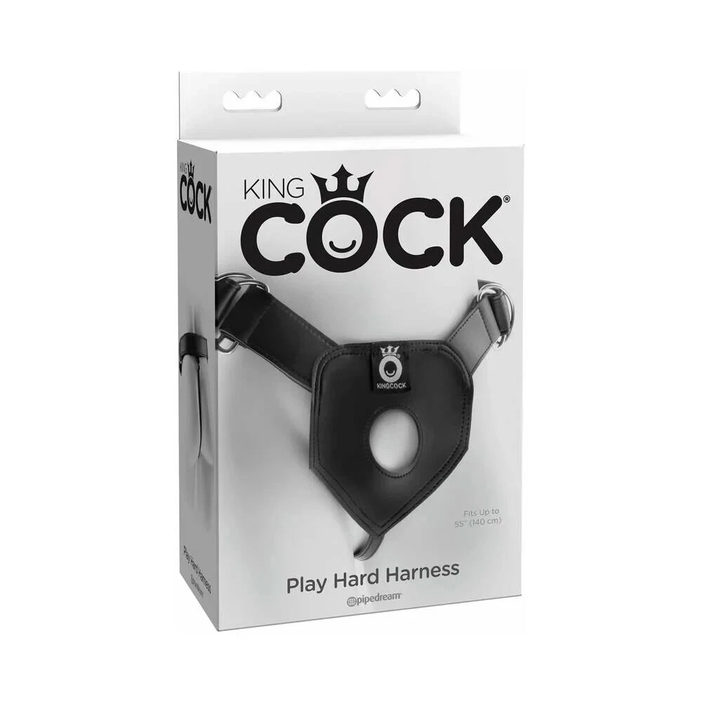 Трусы для страпона Pipedream King Cock регулируемые, чёрные фото №0 — секс игрушки: Украина, NO TABOO