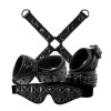 Набор БДСМ NS Novelties Sinful Bondage черный, 4 предмета, фото №1 — секс шоп Украина, NO TABOO