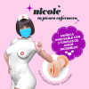 Секс-кукла Crushious Nicole со съемным мастурбатором и 3 отверстиями, бежевая, 155 см фото №2 — секс игрушки: Украина, NO TABOO