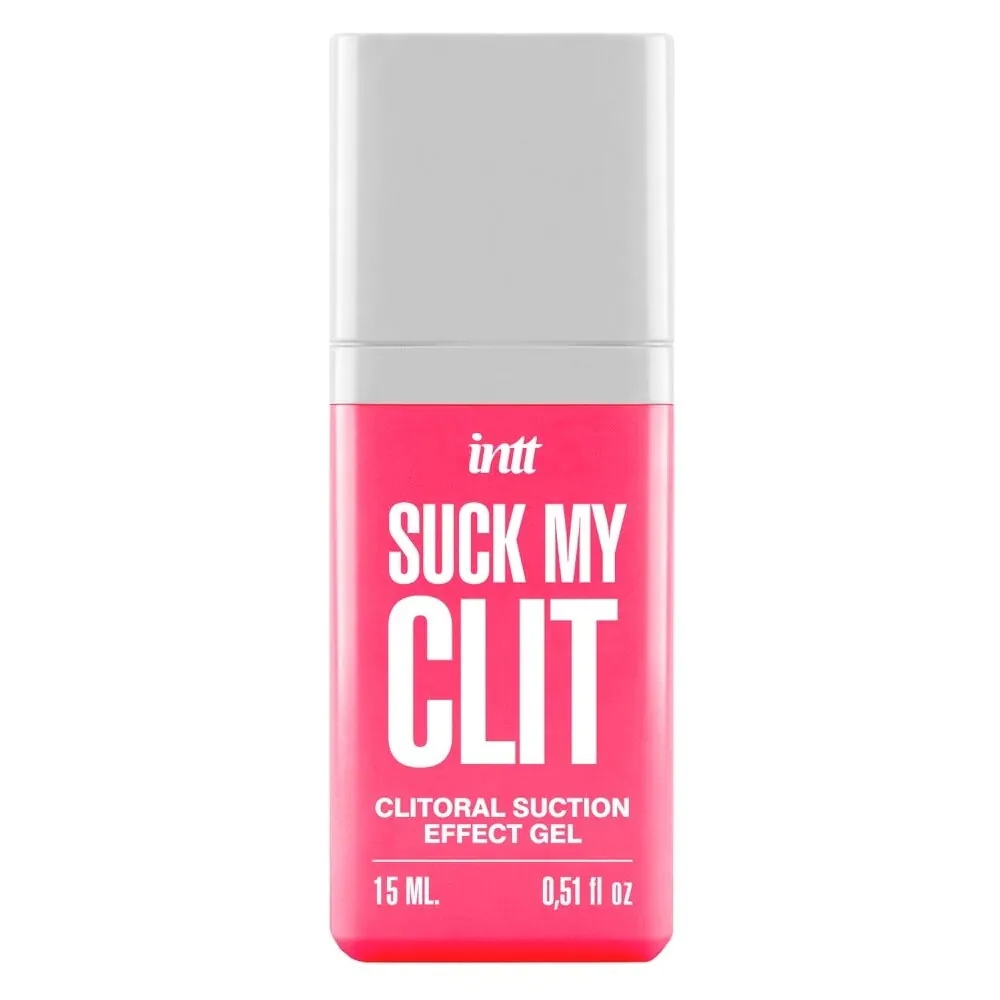 Гель для клиторальной стимуляции Intt Suck My Clit с ароматом клубники, 15 мл, фото №0 — секс шоп Украина, NO TABOO