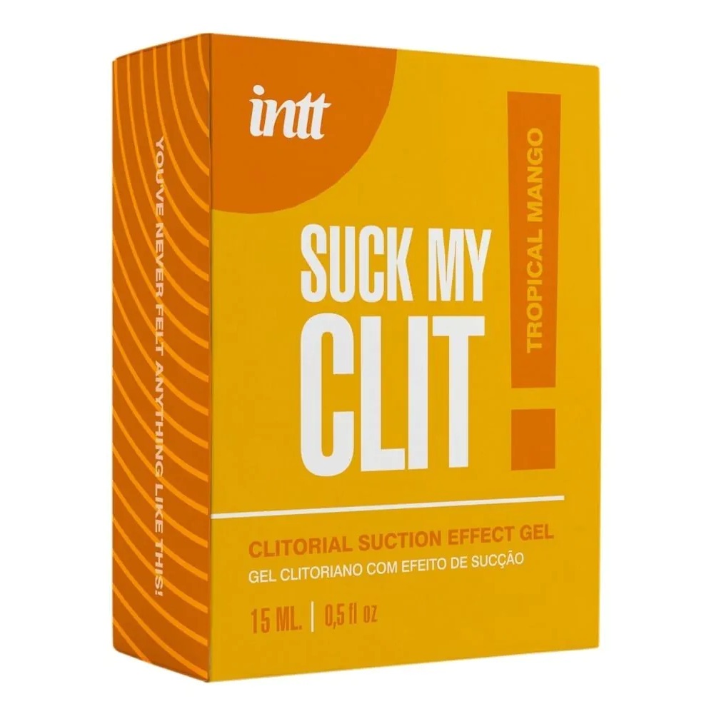 Гель для клиторальной стимуляции Intt Suck My Clit с ароматом манго, 15 мл, фото №4 — секс шоп Украина, NO TABOO