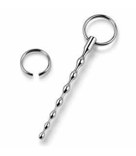 Уретральный катетер ALUME серебрянный, 13 х 0.8 см - No Taboo