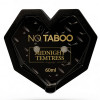 Массажная свеча в форме сердца, 60 мл, NO TABOO Midnight Temptress сандал + пачули + ладан, фото №2 — секс шоп Украина, NO TABOO