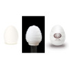 Мастурбатор яйцо с рельефом XHN THREAD Egg Easy Ona-Cap, белый, 6.8 х 5.2 см фото №2 — секс игрушки: Украина, NO TABOO