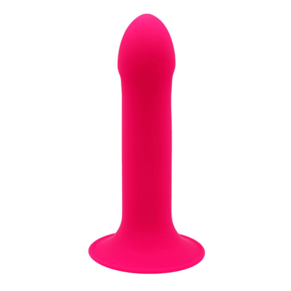 Фалоiмiтатор термореактивний Hitsens 2 Adrien Lastic подвійної щільності, на присосці, рожевий, 16.8 х 3.7 см (поврежденная упаковка) фото №2 — секс игрушки: Украина, NO TABOO