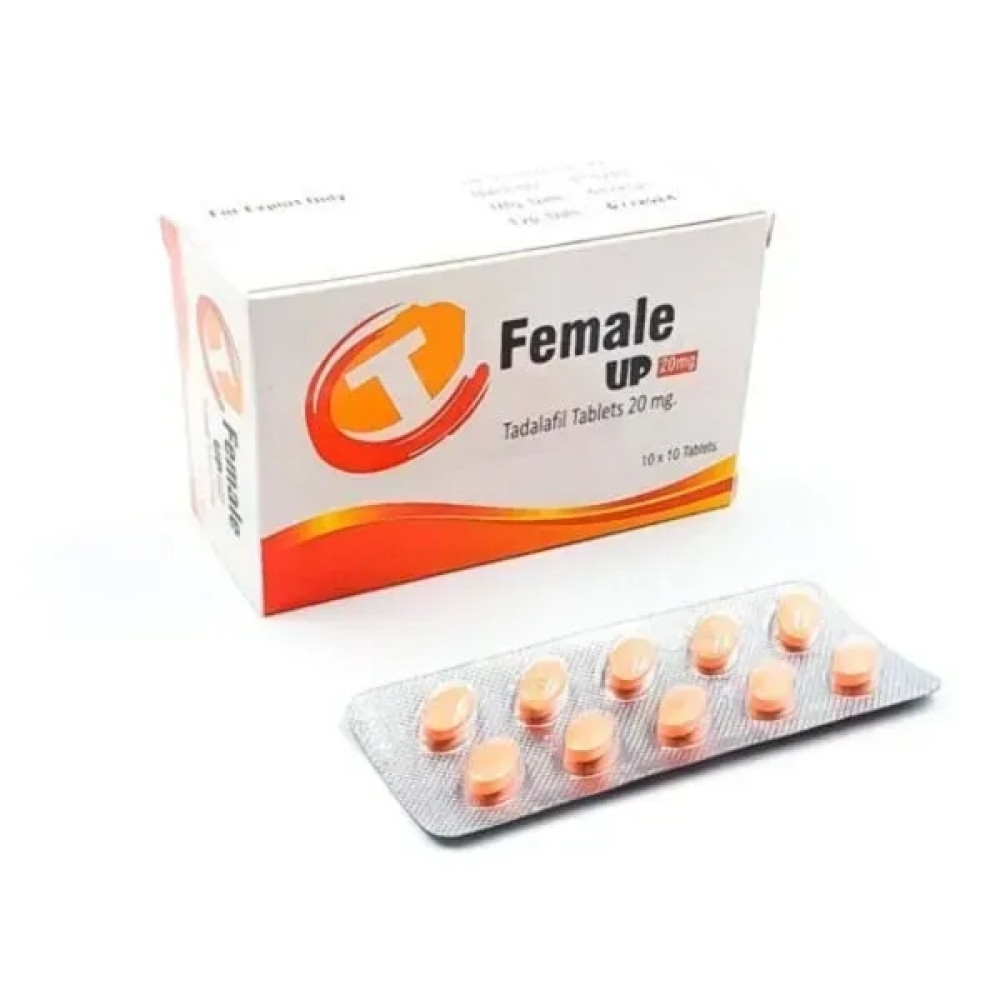 Женский сиалис Female Up для повышения либидо, 20 мг, 10 таблеток, фото №2 — секс шоп Украина, NO TABOO
