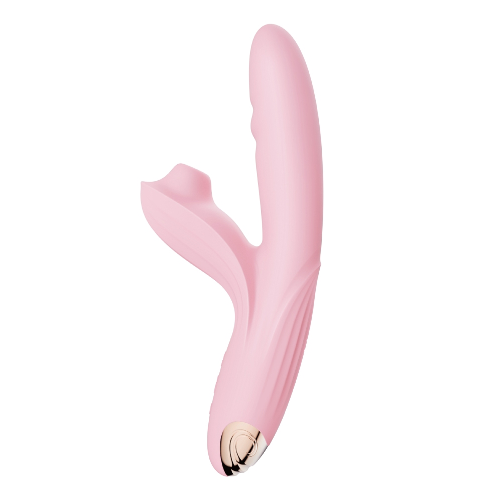 Вибратор-кролик BeYourLover Anita с вакуумом, фрикциями и подогревом, розовый, 22,2 х 8 см фото №12 — секс игрушки: Украина, NO TABOO