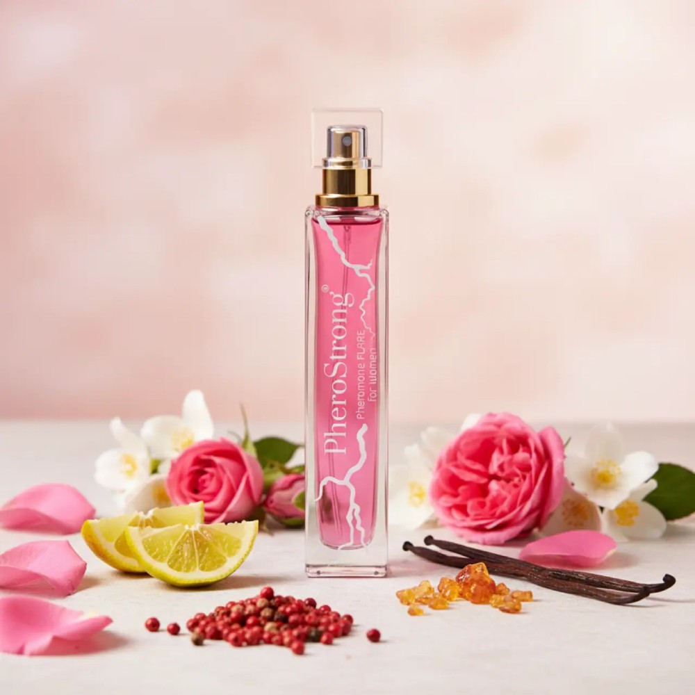 Духи с феромонами PheroStrong Pheromone Flare для женщин, 50 мл, фото №2 — секс шоп Украина, NO TABOO