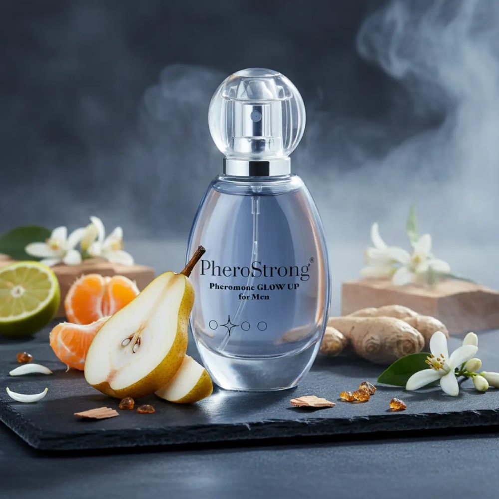 Духи с феромонами PheroStrong Pheromone Glow up для мужчин, 50 мл, фото №2 — секс шоп Украина, NO TABOO