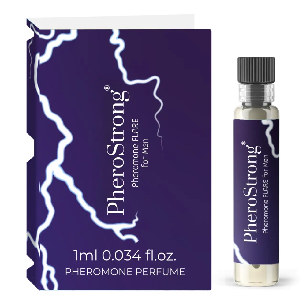 Пробник Парфюм с феромонами PheroStrong Pheromone Flare для мужчин, 1 мл, фото №0 — секс шоп Украина, NO TABOO