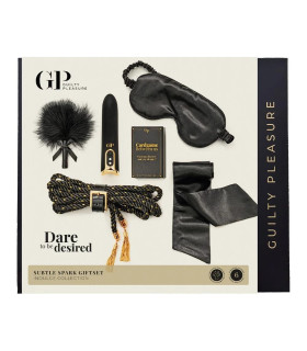 Подарунковий набір Guilty Pleasure Subtle Spark чорний, 6 предметів - No Taboo