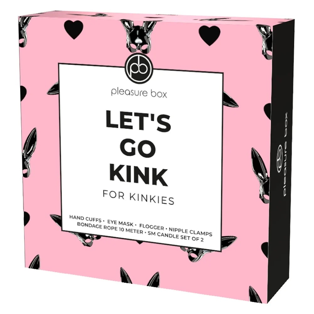 Набор для БДСМ Dream Toys Lets Go Kink, черный, 7 предметов, фото №2 — секс шоп Украина, NO TABOO
