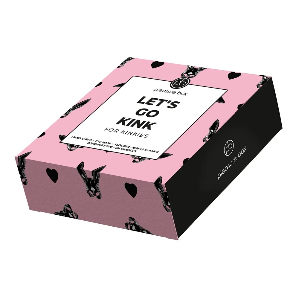 Набор для БДСМ Dream Toys Lets Go Kink, черный, 7 предметов, фото №10 — секс шоп Украина, NO TABOO