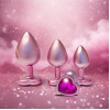 Набор анальных пробок Dream Toys Gleaming Love, перламутрово-розовый, 3 шт фото №4 — секс игрушки: Украина, NO TABOO