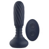 Анальный вибратор с пультом Dream Toys Titan с вращением, синий, 14,2 × 3,4 см фото №1 — секс игрушки: Украина, NO TABOO