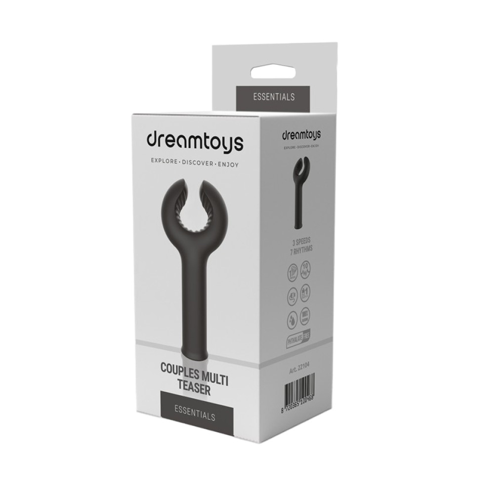 Универсальный вибратор Dream Toys Essentials, черный, 14,5 × 5 см фото №2 — секс игрушки: Украина, NO TABOO