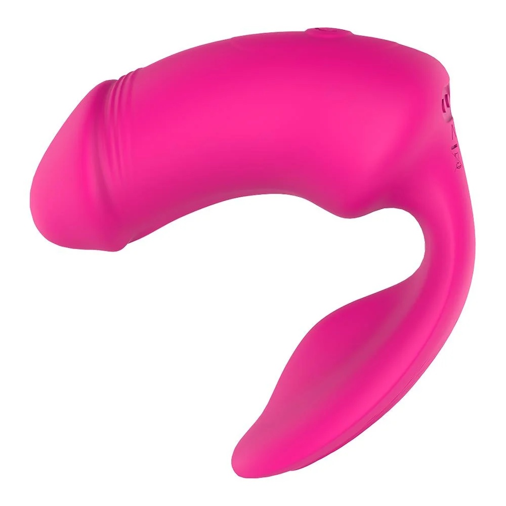 Вагинально-клиторный вибратор Dream Toys Essentials с пультом, розовый, 9 × 3 см фото №15 — секс игрушки: Украина, NO TABOO