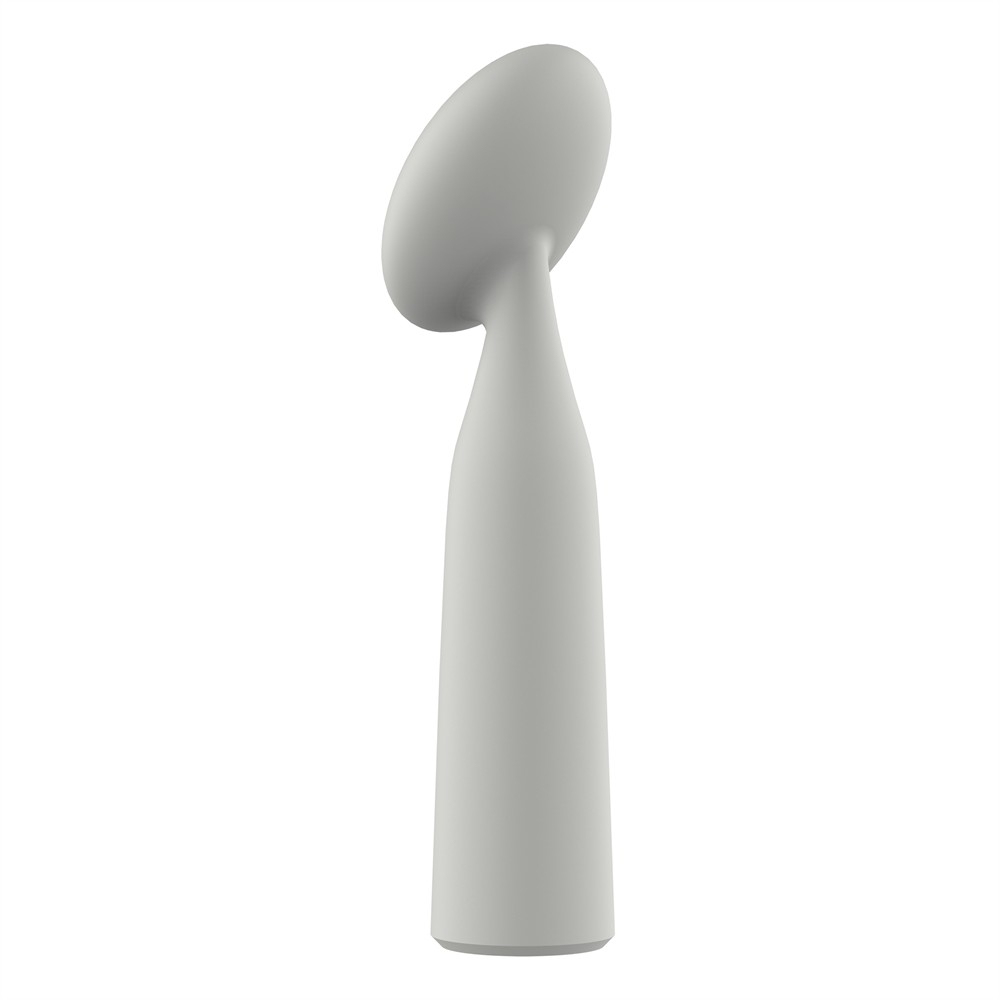 Точечный вибратор Dream Toys Nude Luna в форме мини-микрофона, серый, 16.2 х 3.3 см фото №4 — секс игрушки: Украина, NO TABOO