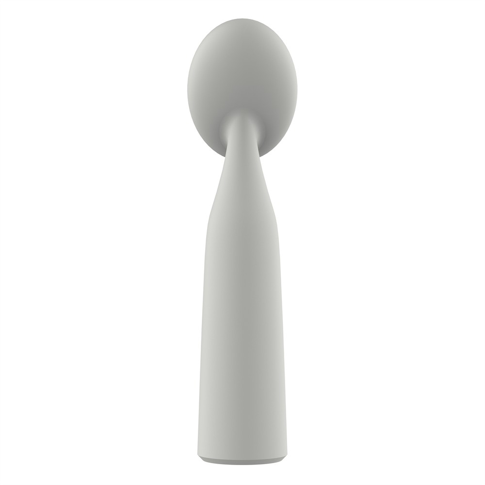 Точечный вибратор Dream Toys Nude Luna в форме мини-микрофона, серый, 16.2 х 3.3 см фото №6 — секс игрушки: Украина, NO TABOO