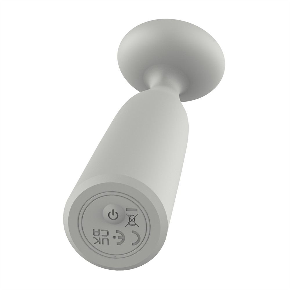 Точечный вибратор Dream Toys Nude Luna в форме мини-микрофона, серый, 16.2 х 3.3 см фото №10 — секс игрушки: Украина, NO TABOO