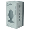 Анальная пробка Dream Toys Sage серая, 8 х 4 см фото №2 — секс игрушки: Украина, NO TABOO