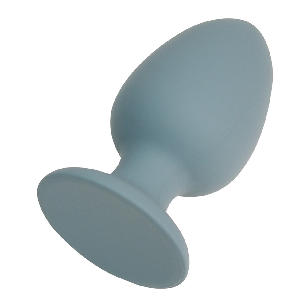 Анальная пробка Dream Toys Sage серая, 8 х 4 см фото №3 — секс игрушки: Украина, NO TABOO