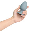Анальная пробка Dream Toys Sage серая, 8 х 4 см фото №4 — секс игрушки: Украина, NO TABOO