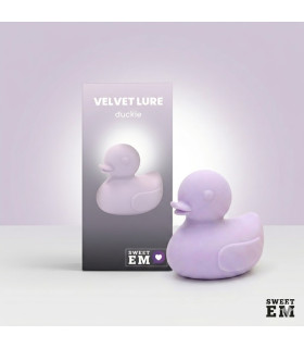 Вибратор для клитора Sweet Em Duckie в виде уточки, лавандовый, 7.5 х 6 см - No Taboo