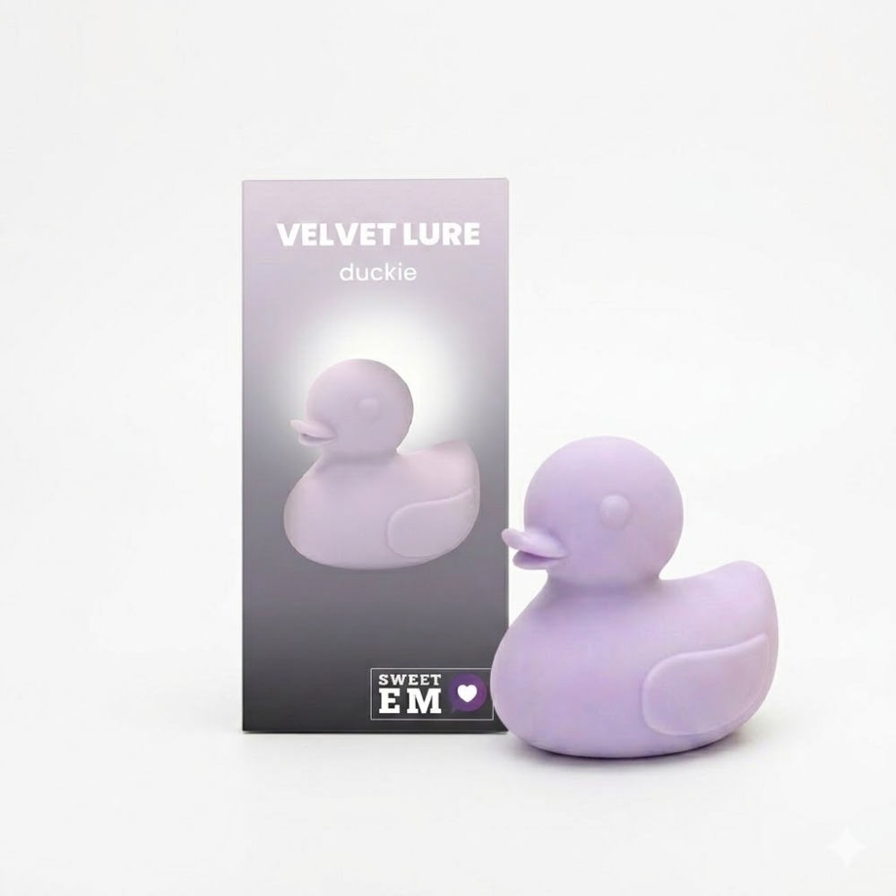 Вибратор для клитора Sweet Em Duckie в виде уточки, лавандовый, 7.5 х 6 см фото №12 — секс игрушки: Украина, NO TABOO