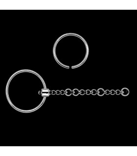 Уретральный катетер ALUME серебрянный, 10.9 х 0.8 см - No Taboo