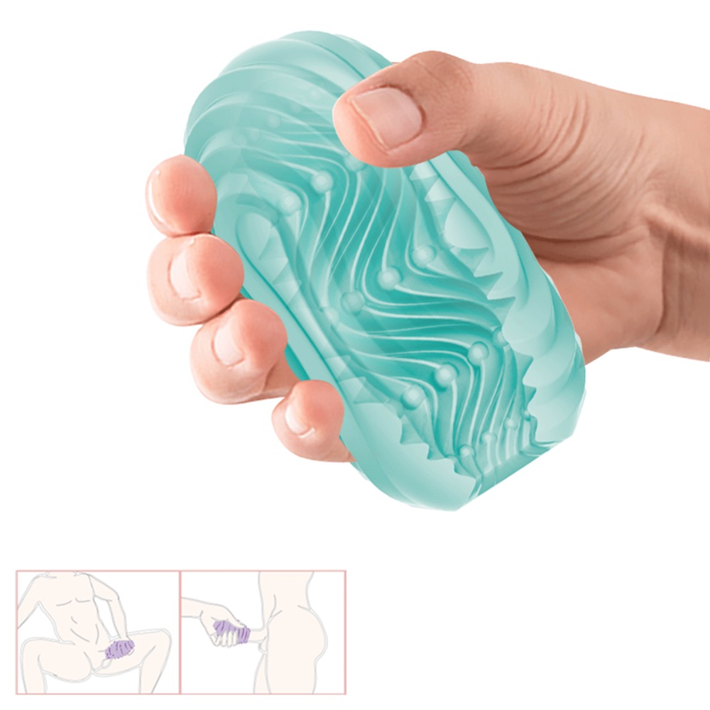 Минимастурбатор Pretty Love Twist Angel Cupid X Egg, мятный, 10 х 5,6 см фото №4 — секс игрушки: Украина, NO TABOO