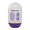 Минимастурбатор Pretty Love Smooth Stripes Cupid X Egg, фиолетовый, 10 х 5,6 см фото №2 — секс игрушки: Украина, NO TABOO