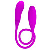 Двойное виброяйцо Pretty Love Snaky Vibe гибкое, фиолетовое, 60 х 3 см фото №2 — секс игрушки: Украина, NO TABOO