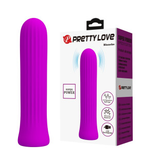 Минивибратор Pretty Love Blanche, фуксия, 10 х 2 см - No Taboo