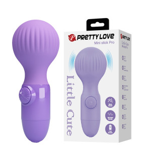 Мини-вибратор Pretty Love Little Cute, фиолетовый, 13.5 х 5.2 см - No Taboo
