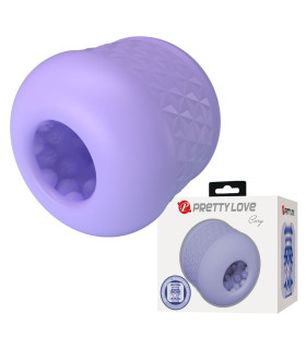 Минимастурбатор Pretty Love Cory, фиолетовый, 6 х 6 см - No Taboo