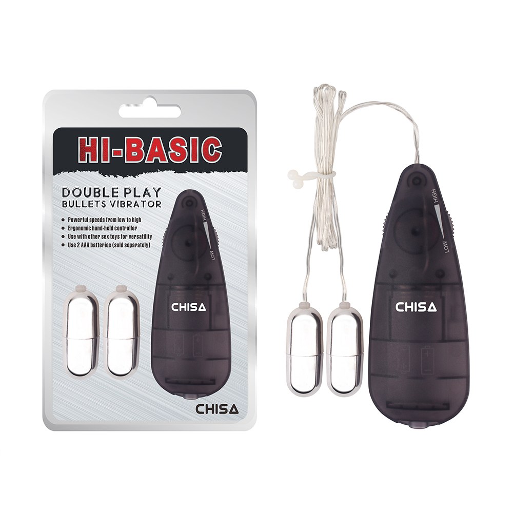 Вибропули с пультом Chisa Hi-Basic, серебристые, 4.5 х 1.5 см фото №0 — секс игрушки: Украина, NO TABOO